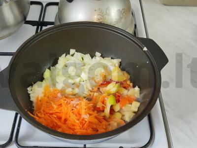 Šči su jauna kopūstė Žingsnis 3