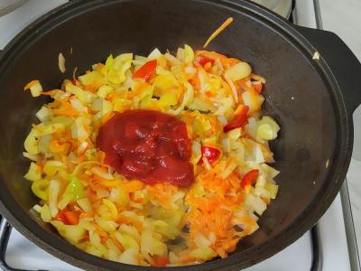 Šči su jauna kopūstė Žingsnis 4