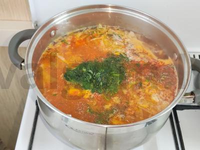 Šči su jauna kopūstė Žingsnis 6