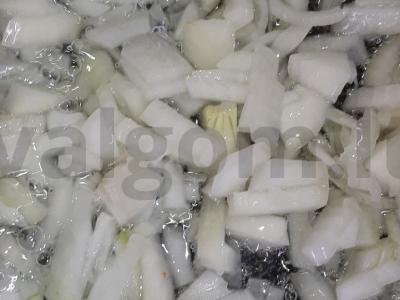 Menkių žuvies sriuba Žingsnis 3