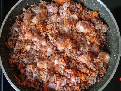 Grikių košė su troškiniu Žingsnis 4