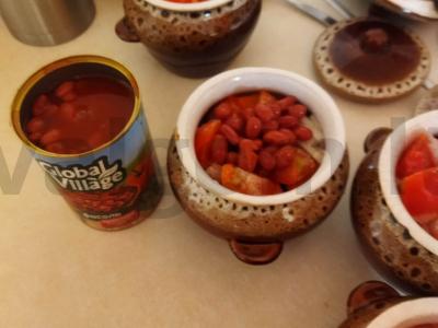 Harcho su raudona konservuota pupelėmis Žingsnis 5