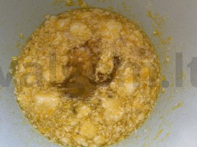 Avižiniai sausainiai su raudonaisiais serbentais Žingsnis 3