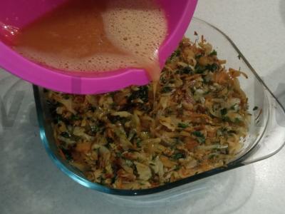 Kopūstų apkepas su daržovėmis Žingsnis 3