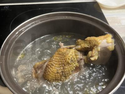 Vištienos sriuba su avinžirniais Žingsnis 1