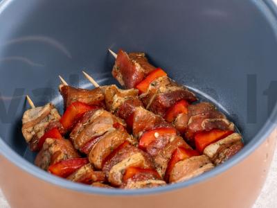 Šašlykas iš kiaulienos lėtojoje viryklėje Žingsnis 2