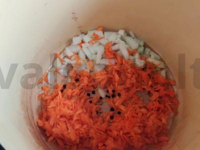 Namų žuvienė iš baltos ir raudonos žuvies Žingsnis 4