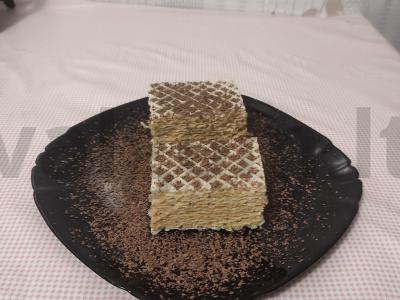 Vaflinis tortas pagrindine nuotrauka