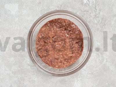 Jautienos kepenų kotletai Žingsnis 1