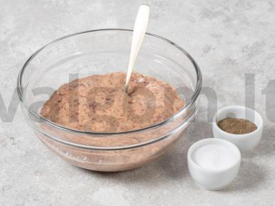 Jautienos kepenų kotletai Žingsnis 2