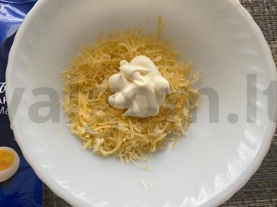 Česnakiniai sumuštiniai su įdaru Žingsnis 4