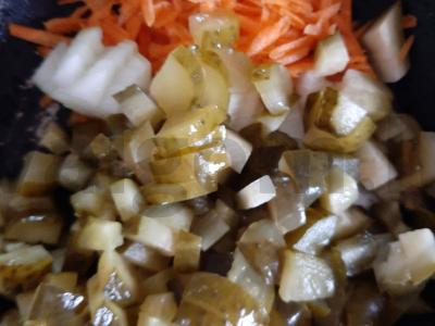 Klasikinė mišri solyanka su dešra ir vištiena Žingsnis 2