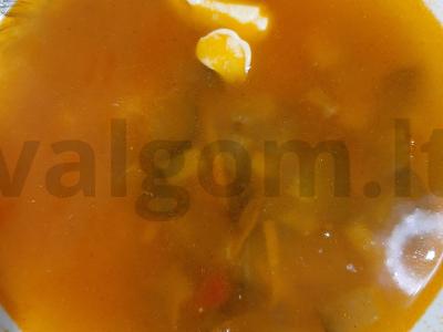 Klasikinė mišri solyanka su dešra ir vištiena Žingsnis 7