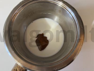 Karštas naminis pieno gėrimas „Karamele pienas“ Žingsnis 1