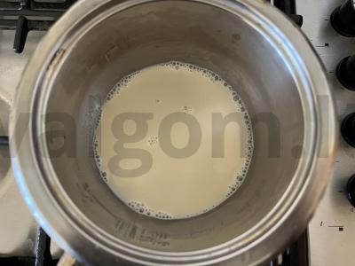 Karštas naminis pieno gėrimas „Karamele pienas“ Žingsnis 2