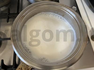 Karštas naminis pieno gėrimas „Karamele pienas“ Žingsnis 3