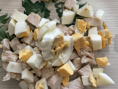 Salotas „Lengvas“ su žolelėmis Žingsnis 2