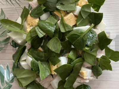 Salotas „Lengvas“ su žolelėmis Žingsnis 3