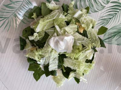 Salotas „Lengvas“ su žolelėmis Žingsnis 5