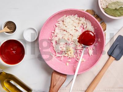 Sriuba su kalakutienos filė ir kiaulienos šonkauliais Žingsnis 2