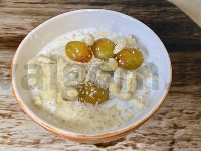 Pšeniška košė su kriaušėmis ir slyvomis pagrindine nuotrauka