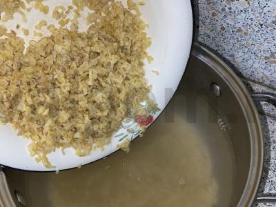 Skani bulguro receptas pagal tatarų tradicijas Žingsnis 9