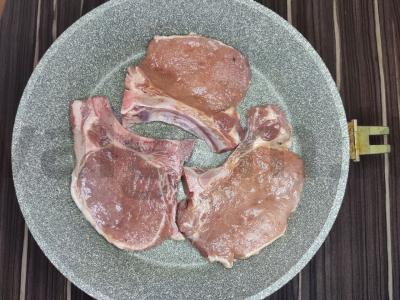 Kiaulienos nugarinė granatų sultyse Žingsnis 3