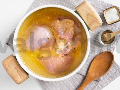 Indėnų filė ir grybų sriuba daržovių sultinyje Žingsnis 1