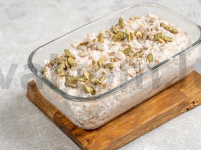 Žalias grikių duona be mielių Žingsnis 2