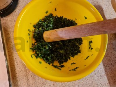 Sluoksniuotas pyragas su rūgštynėmis Žingsnis 3