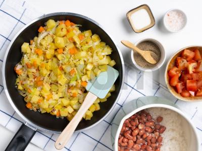 Ligurijos minestrone Žingsnis 1