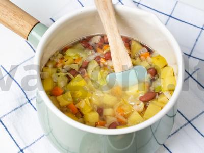 Ligurijos minestrone Žingsnis 2