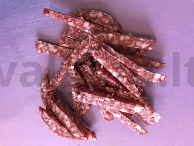 Blynų pica su sūriu ir rūkytomis dešrelėmis Žingsnis 5