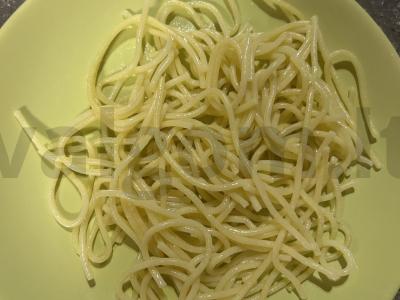 Spagečiai su sūriu Žingsnis 4