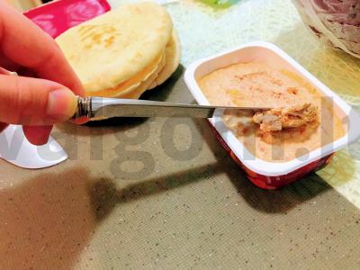 Pitos su kiaušiniu, sūriu ir paštetu pusryčiams Žingsnis 6