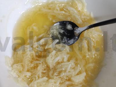 Jauna bulvė su sūriu ir česnaku „Įmonės siela“ Žingsnis 2