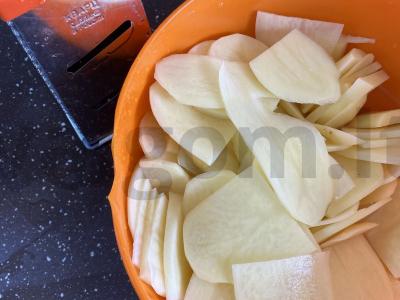 Mėsa prancūziškai vakarienei Žingsnis 2