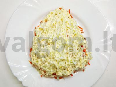 Velykinis salotas Žingsnis 1