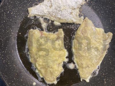 Kepta plokščia žuvis su plutele Žingsnis 2