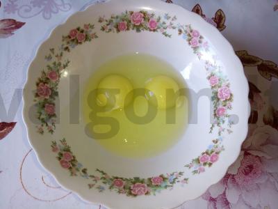 Krabų lazdelės tešloje su sojų padažu Žingsnis 1