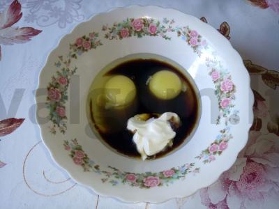 Krabų lazdelės tešloje su sojų padažu Žingsnis 2