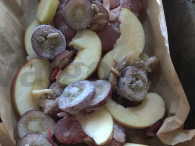 Veršiena su obuoliais, imbieru ir konjaku Žingsnis 3