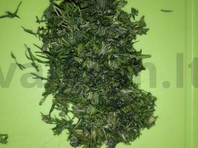 Tortilija su Adygei sūriu ir žolelėmis Žingsnis 3