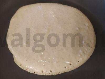 Žaliosios grikių miltų blynai Žingsnis 4