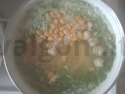 Namų sriuba su virtomis kukurūzais Žingsnis 6