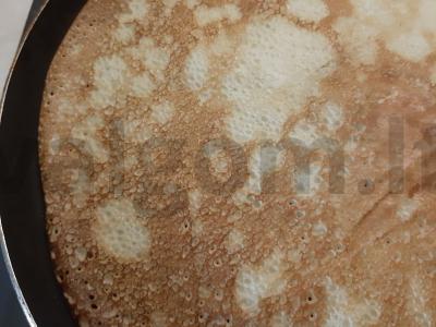 Blynai ant pieno išrūgų Žingsnis 3