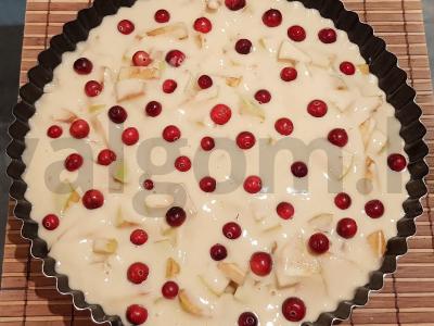 Šarlotė su spanguolėmis Žingsnis 4