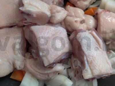 Abchazų plovas su vištiena Žingsnis 3