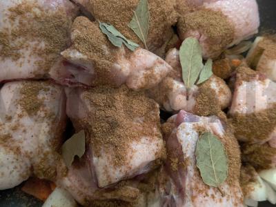 Abchazų plovas su vištiena Žingsnis 4