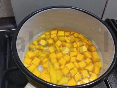 Ryžių košė su moliūgu Žingsnis 1